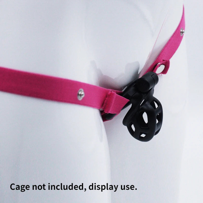 Universal chastity cage belt