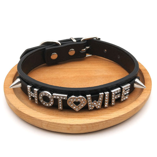 HotWife Collar Choker for white girls