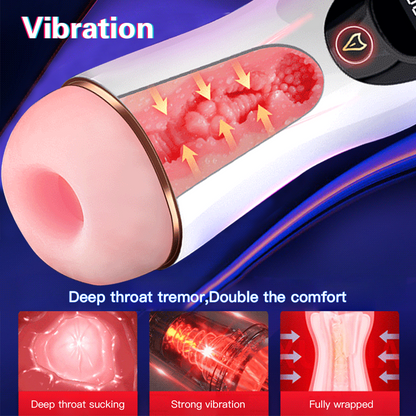 Automatic Masturbator Sucking Vibration Pussy